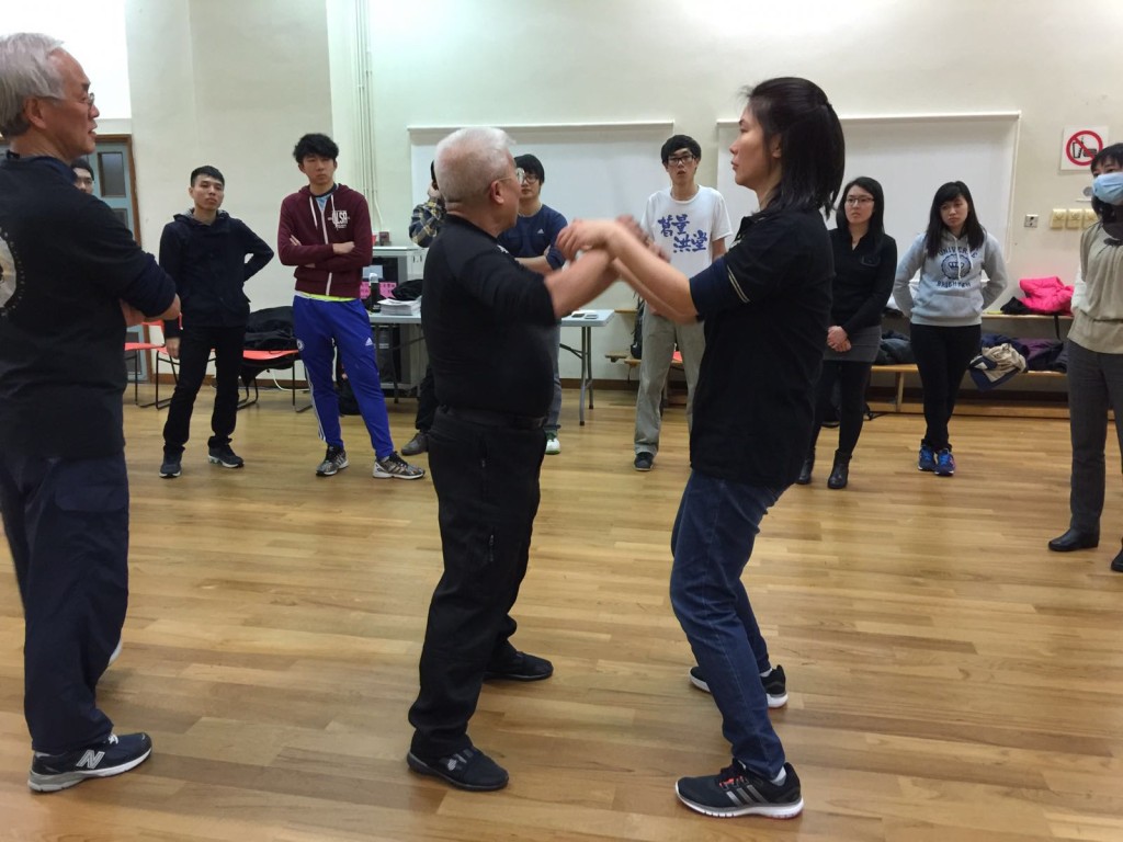 梁錦棠師父出席香港教育大學詠春體驗班